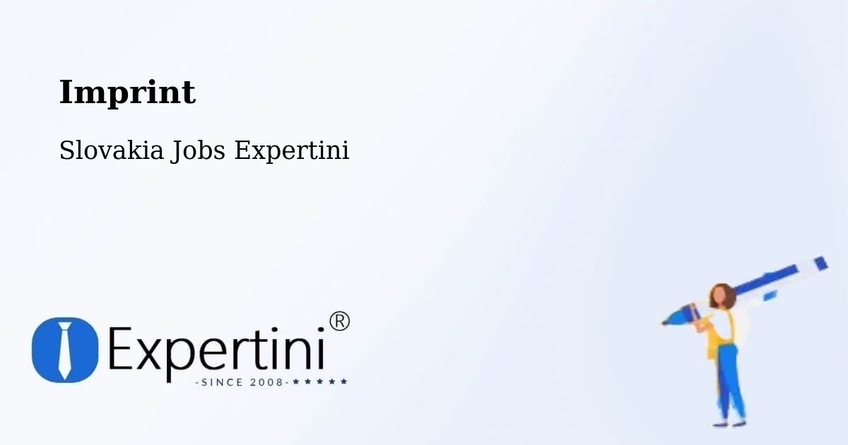 Imprint – Košice Iv - Slovakia Jobs Expertini